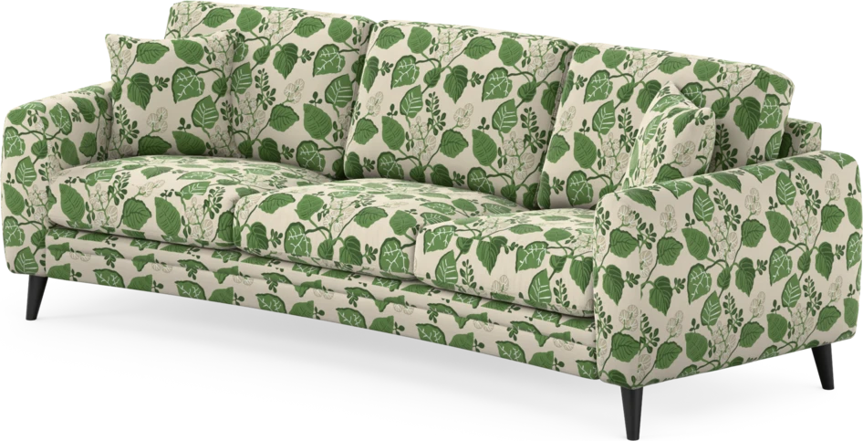 Eden - 3-sits soffa svängd - Flerfärgad