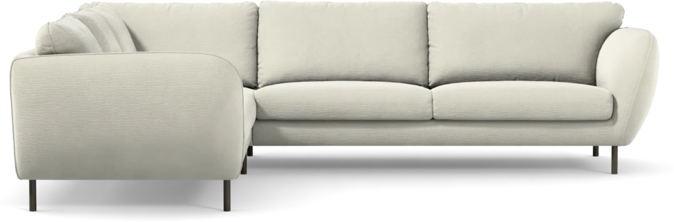 Madison Lux - Hörnsoffa 2+3-sits, hörn 1 - Vit
