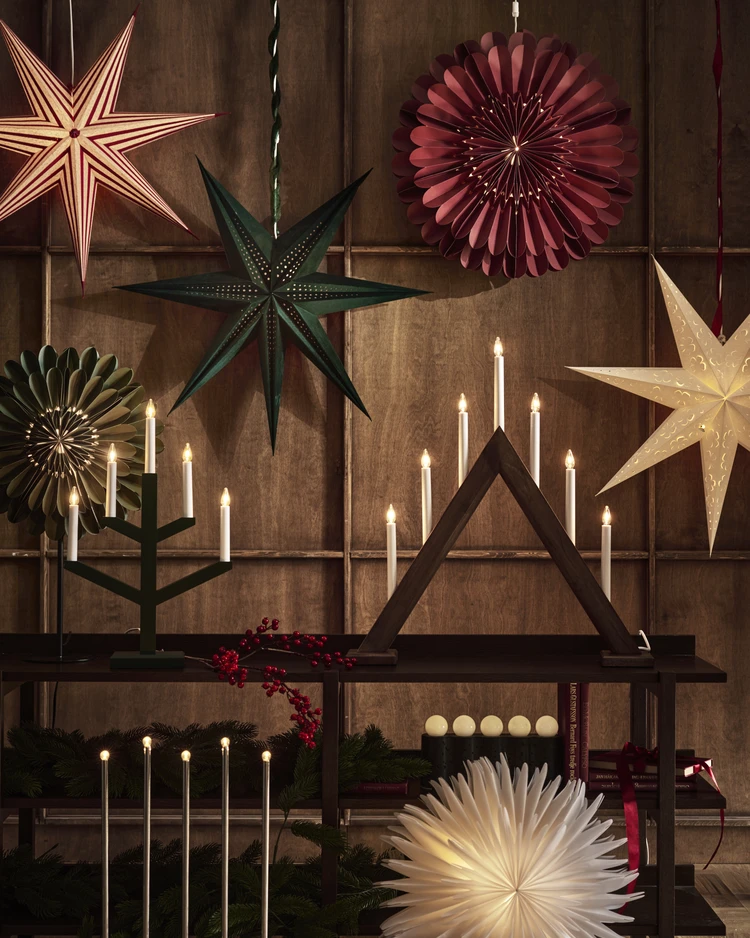 Luma - Adventsljusstake 7-armad - inspiration