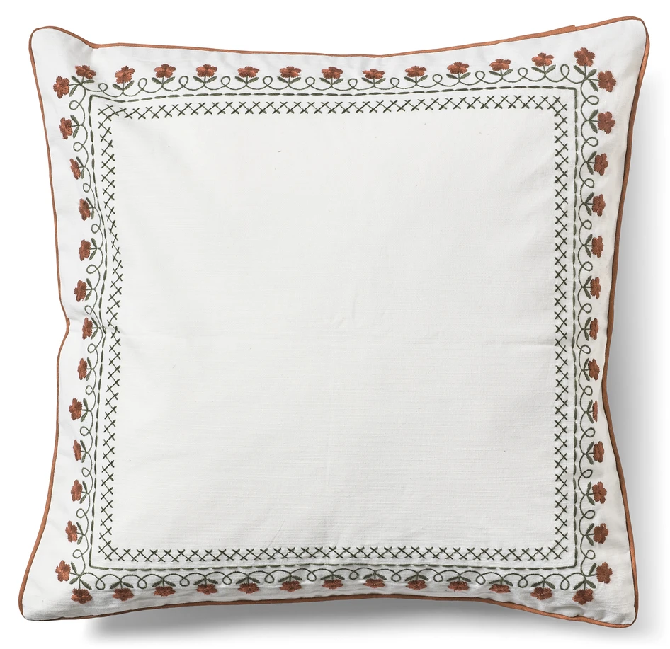 Vanya - Kuddfodral, 50x50 cm - Orange