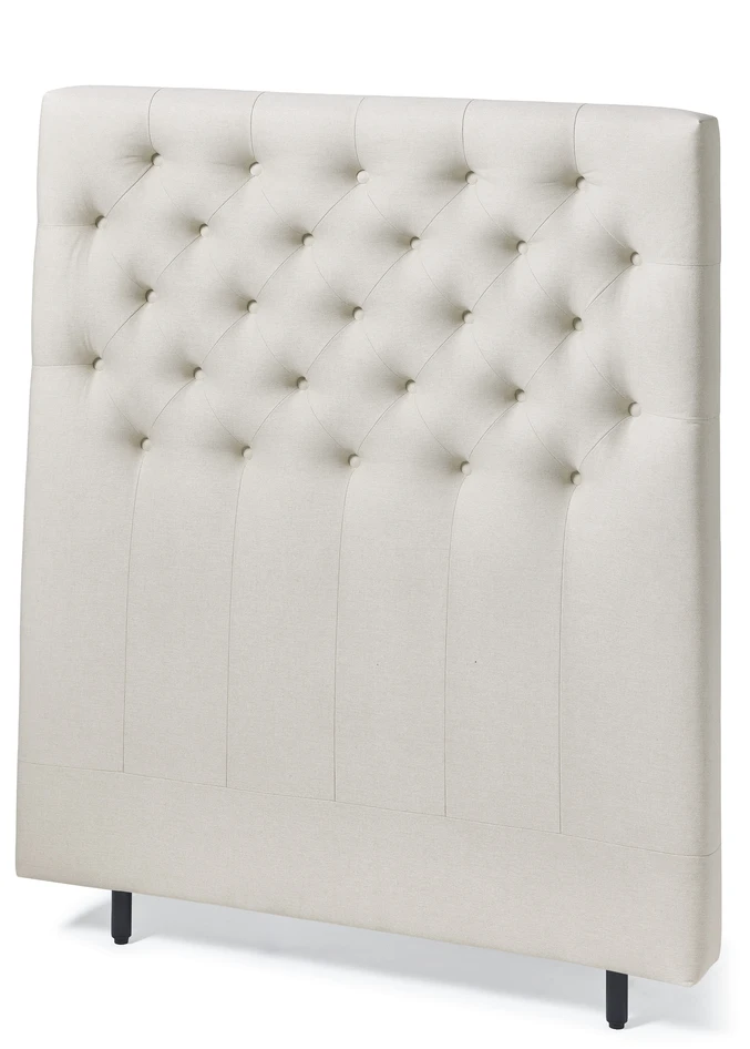 Änga Pikerad - Sänggavel, B 120-180 cm - Beige