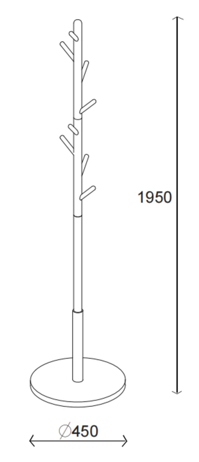 Vista - Tamburmajor, H 180 cm - Beige