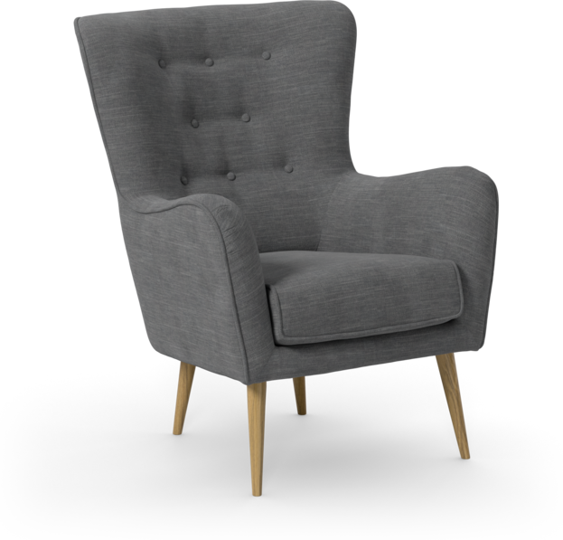 Cordelia - Fåtölj - Grå