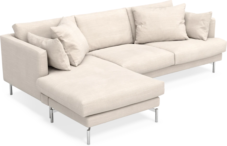 Harper - 4-sits med schäslong vänster - Beige