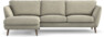 Madison Lux - 2-sits soffa med schäslong vänster - Beige