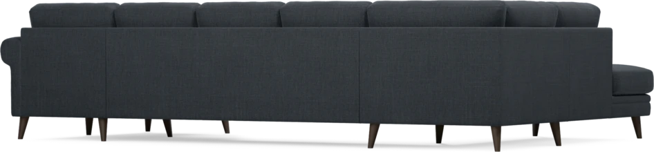 Eden - 3-sits soffa med divan vänster och schäslong höger - Blå
