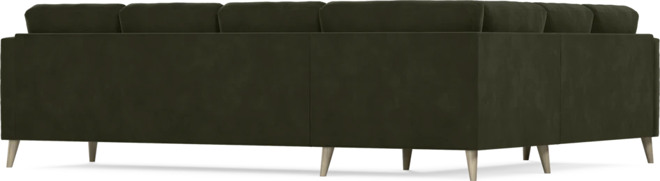 Eden - Hörnsoffa, 2+3-sits - Grön