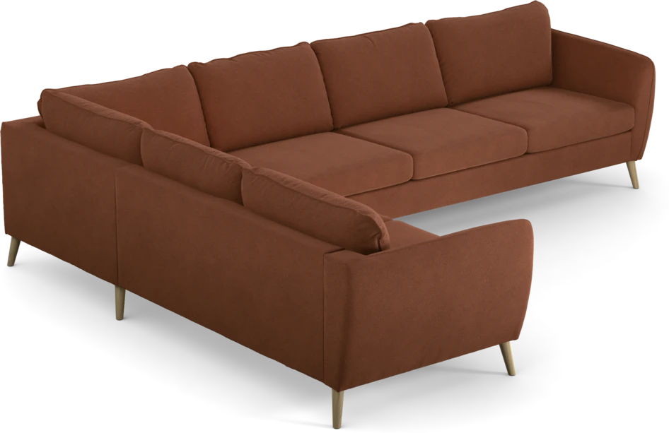County - Hörnsoffa, 2+3-sits - Orange