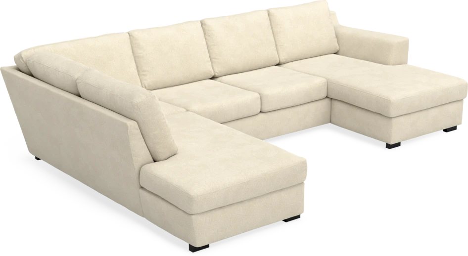 Friday - 3-sits soffa med divan vänster och schäslong höger - Beige