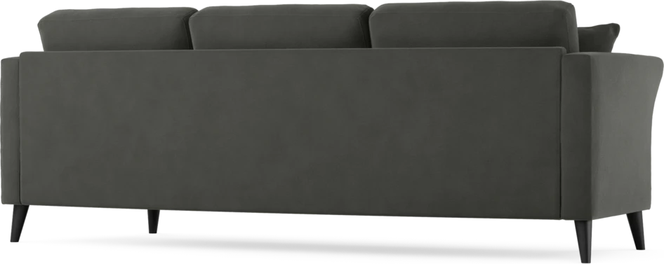 Eden - 3-sits soffa svängd - Grå