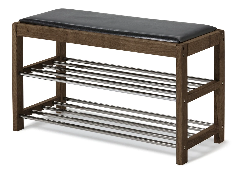 Branäs - Hallbänk, B 80 cm - Brun