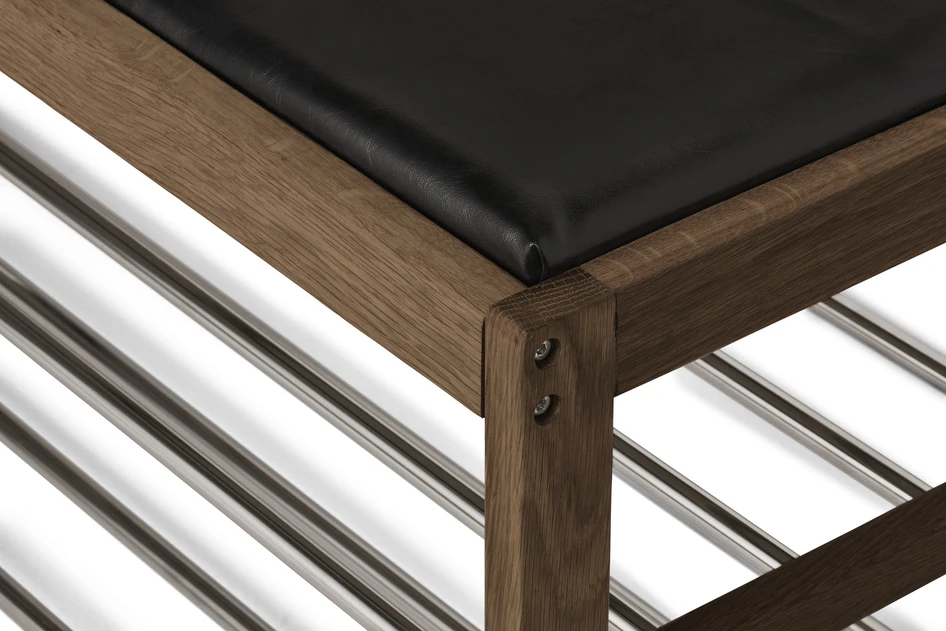 Branäs - Hallbänk, B 100 cm - Brun