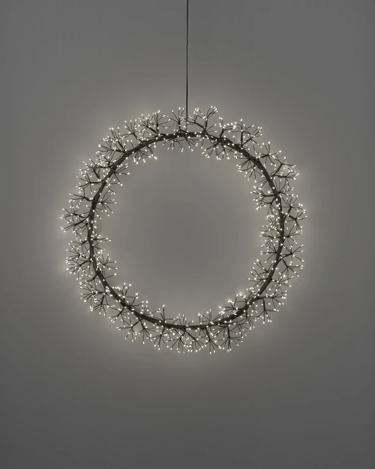 Blänka  - Dekorationsbelysning, Ø 55 cm - Svart
