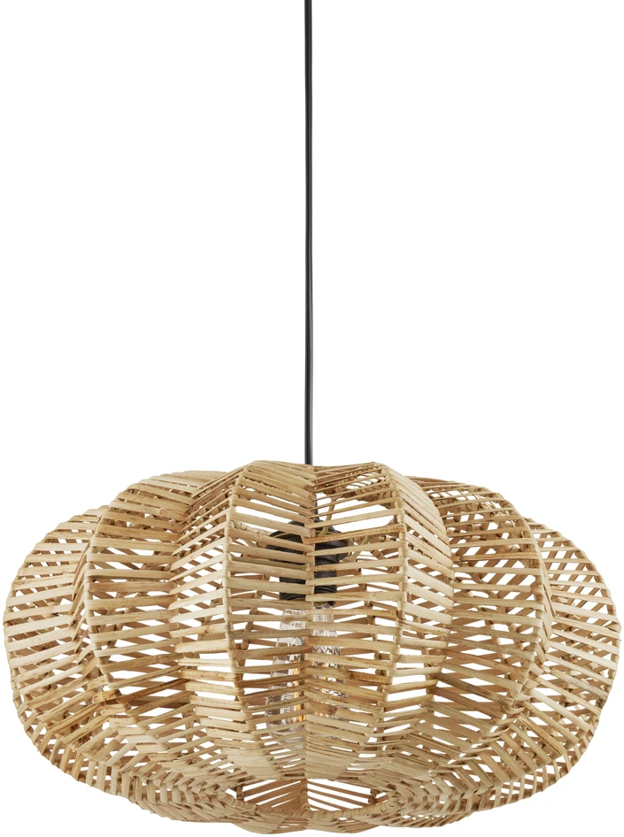 Azra - Taklampskärm H20 Ø43 cm - Brun
