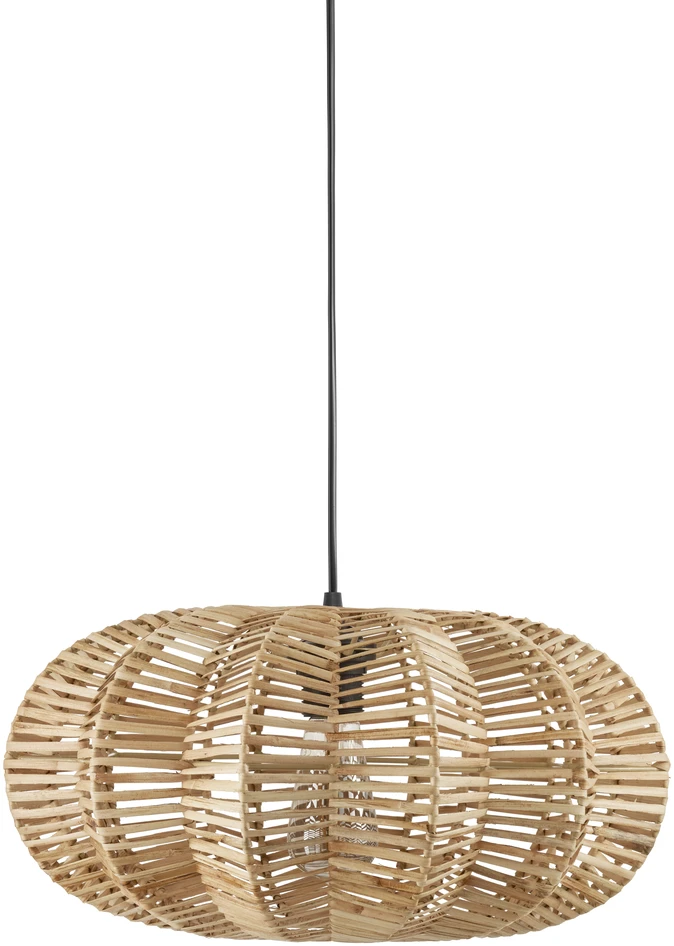 Azra - Taklampskärm H20 Ø43 cm - Brun