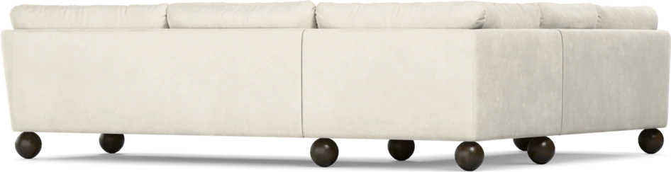 Madison Lux - Hörnsoffa 2+3-sits, hörn 1 - Vit