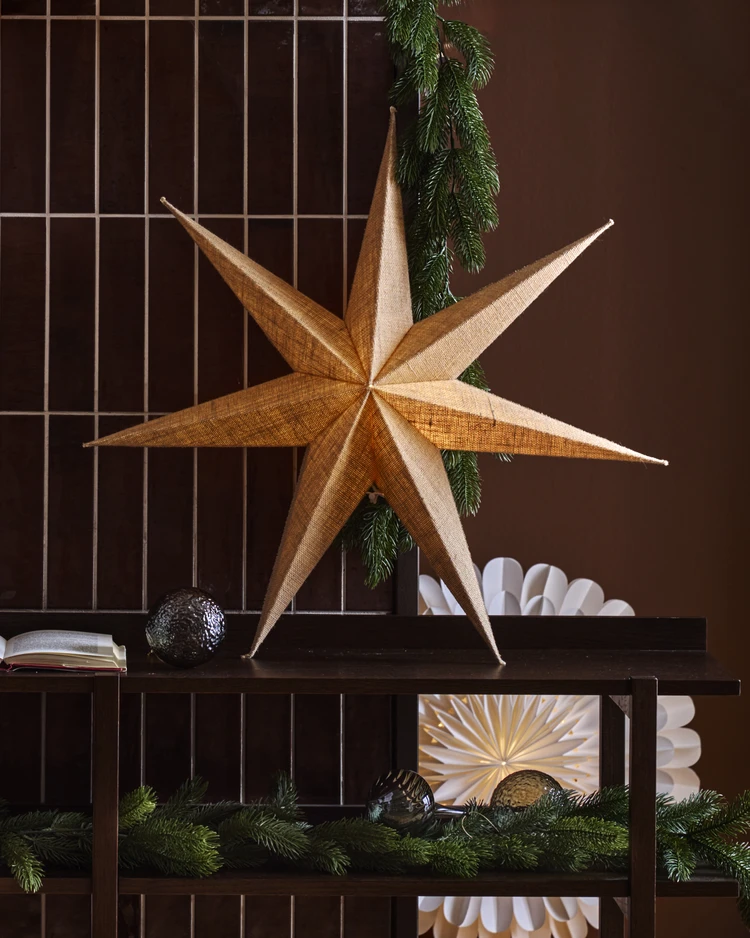 Juta - Julstjärna Ø 75 cm - inspiration