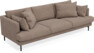 Harper - 4-sits soffa - Brun
