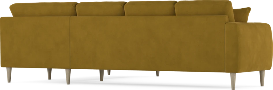 Eden - Hörnsoffa, 3+2-sits - Gul