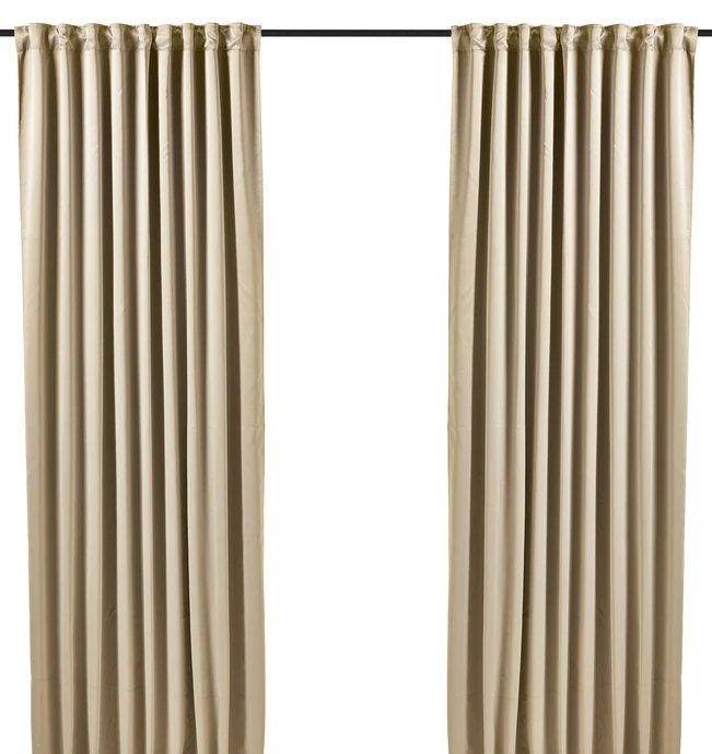 Shade, Rumsförmörkande gardin, 2-pack, 140x250 cm.