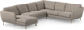 Madison Lux - Hörnsoffa med schäslong vänster - Beige
