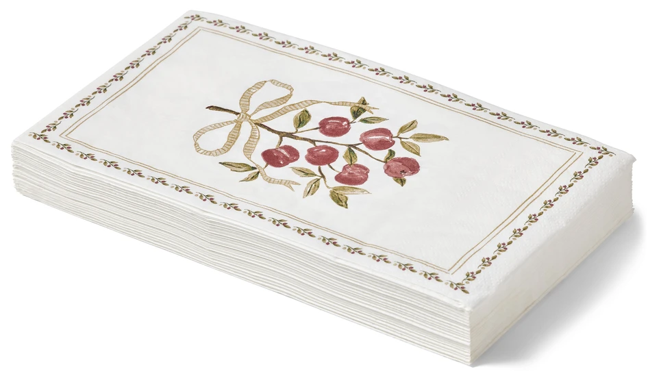Juläpple - Servett, 33x40 cm, 20-pack - Flerfärgad