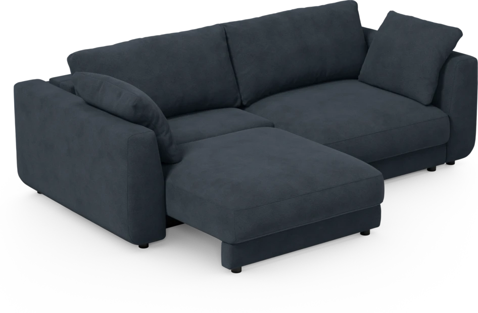 Amie - Bäddsoffa 3-sits - Blå