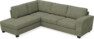 Friday - 2,5-sits soffa med divan vänster - Vit