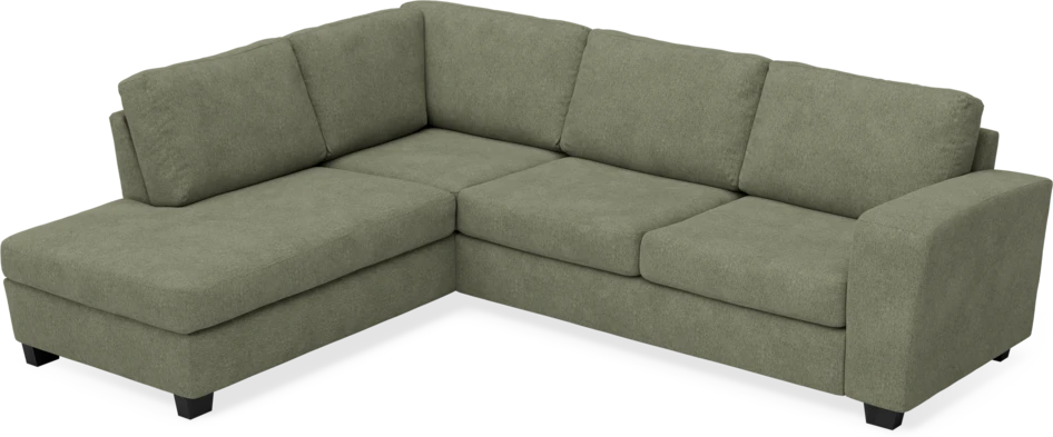 Friday - 2,5-sits soffa med divan vänster - Vit