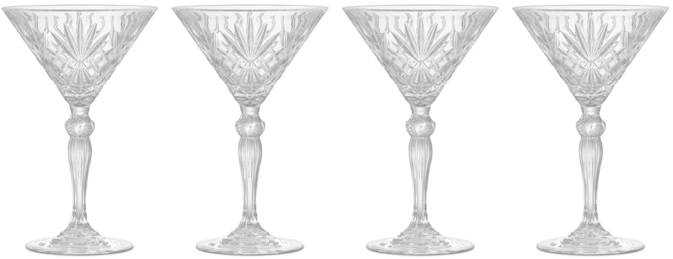 Melodia - Cocktailglas, 4-pack 21 cl - Vit