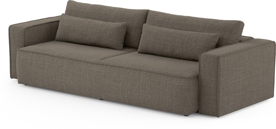 Ide - Bäddsoffa 4-sits - Brun
