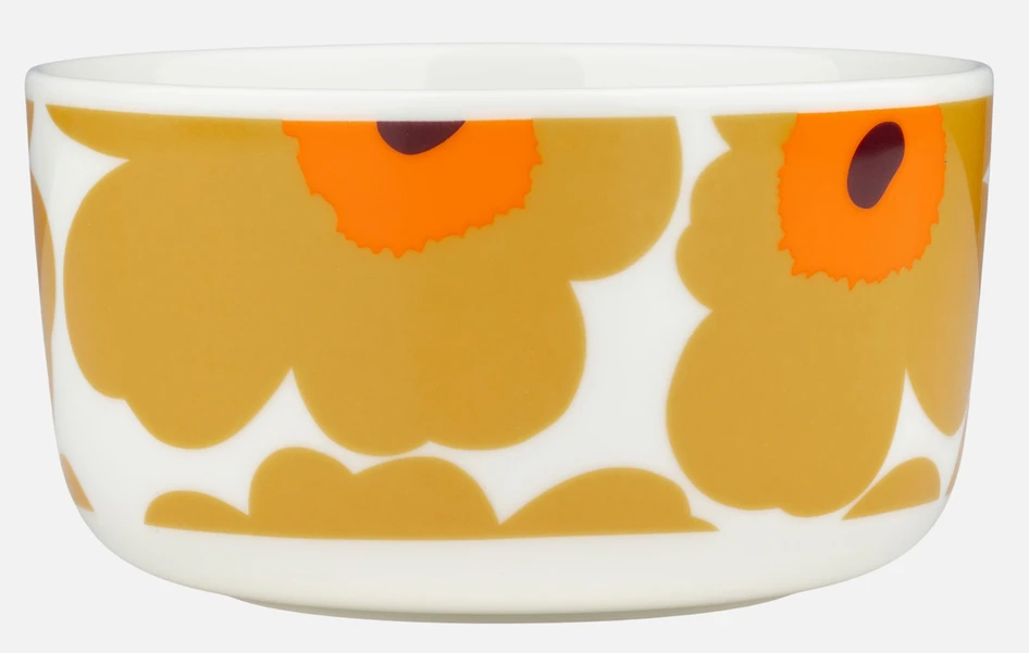 Marimekko Unikko - Skål - Orange