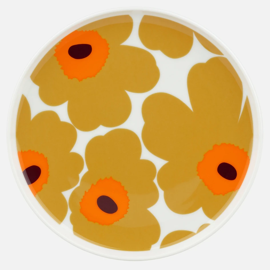 Marimekko Unikko - Assiett - Orange