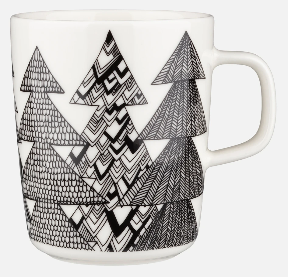 Marimekko Kuusikossa - Mugg - Svart