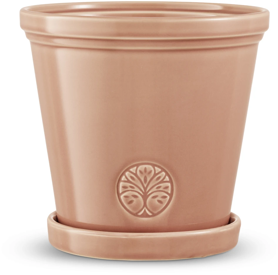 Saltsjö - Kruka, H 19 Ø 20,5 cm - Rosa