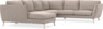 Madison - Hörnsoffa med schäslong vänster - Beige