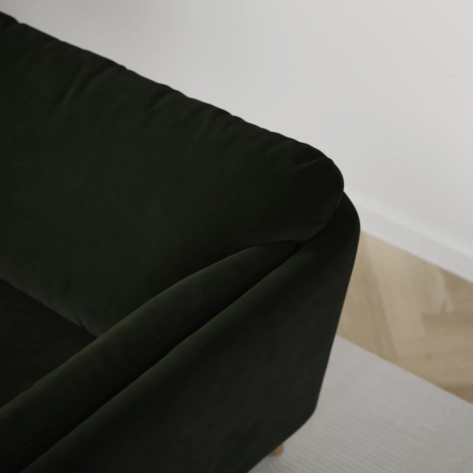 Madison Klädsel - Klädsel till 3-sits soffa - Grön