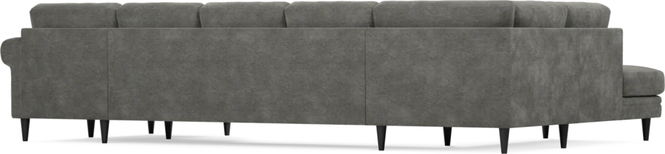 Eden - 3-sits soffa med divan vänster och schäslong höger - Grå