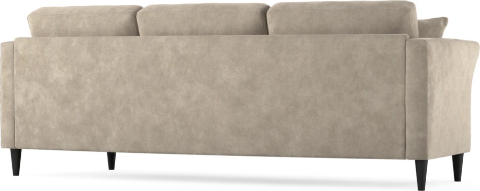 Eden - 3-sits soffa svängd - Beige
