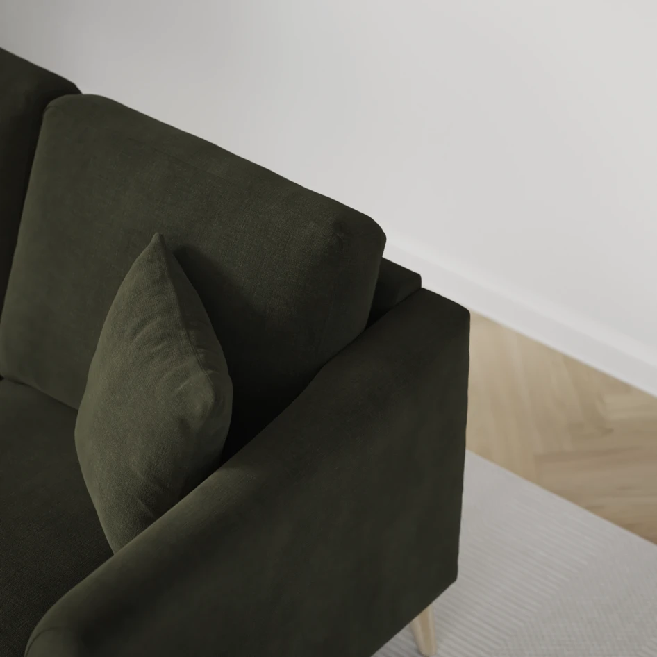 Eden - 3-sits soffa - Grön