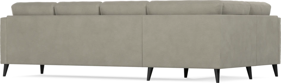 Eden - Hörnsoffa, 1+3-sits - Brun