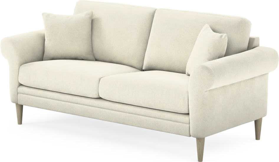 Eden - 2,5-sits soffa - Vit