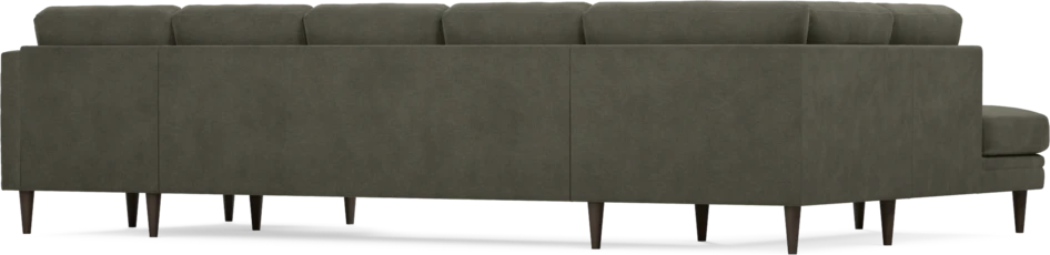 Eden - 3-sits soffa med divan vänster och schäslong höger - Grå