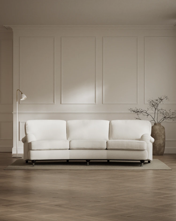 Oxford - 3-sits soffa svängd - inspiration