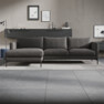 Impression Delux - 3-sits soffa med schäslong vänster - Grå