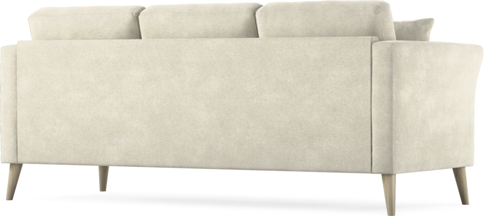 Eden - 3-sits soffa - Vit
