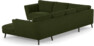 Madison Lux - Hörnsoffa med schäslong höger - Grön