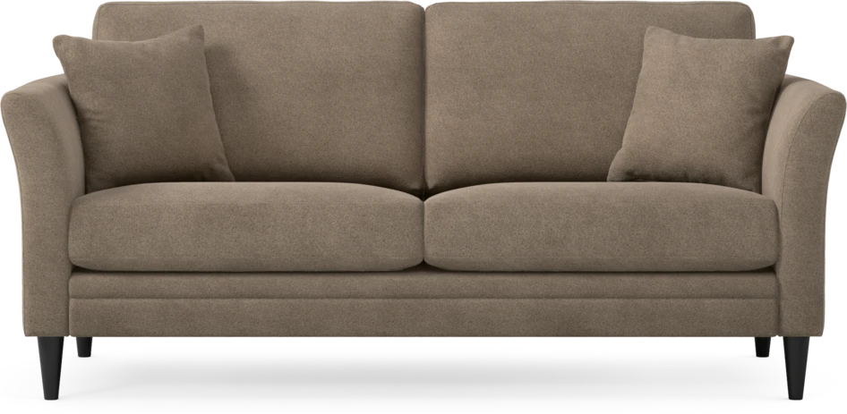 Eden - 2,5-sits soffa - Brun