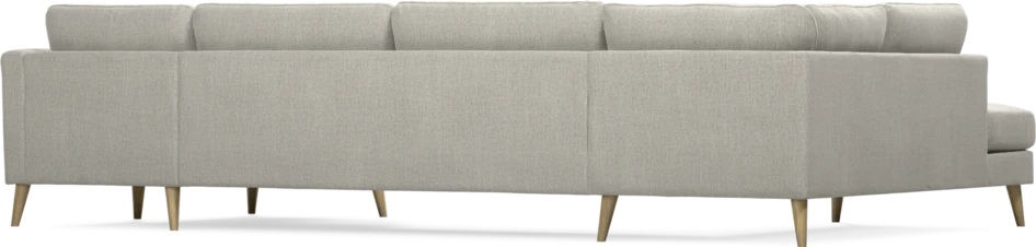 Bridge - 3-sits soffa med divan vänster och schäslong höger - Grå