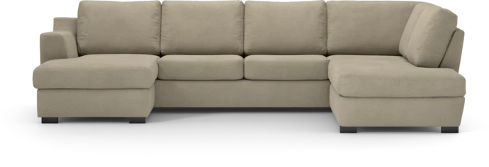 Friday, 3-sits soffa med schäslong vänster och divan höger